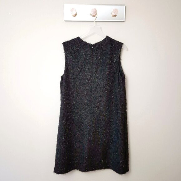 EUC Joe Fresh black “tinsel” look sleeveless dress, XL - Picture 8 of 10